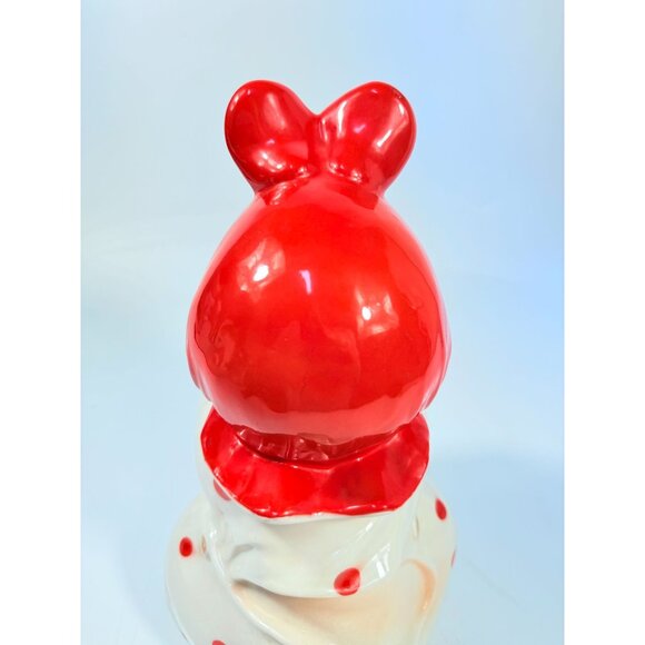 Cookie Jar Canister Regal China Peek-A-Boo Designed by Van Tellingen Baby Bunny - Picture 9 of 16